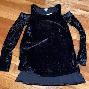 Nordstrom BP velvet shirt